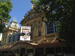 Theater facade, Melbourne, Australia
