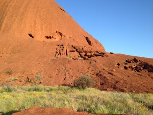 Uluru boulders